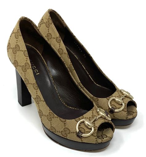 used gucci heels|gucci shoes high heels.